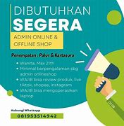 Loker Terbaru Admin Di Palembang Oktober 2022